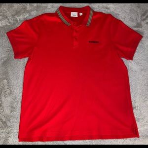 Men Burberry polo